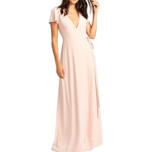 SHOW ME YOUR MUMU Noelle Wrap Maxi Dress